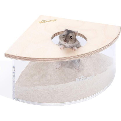 Niteangel Acryl Sandbadbox für Hamster und Mäuse