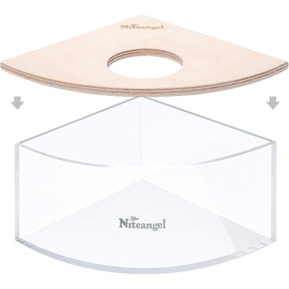 Niteangel Acryl Sandbadbox für Hamster und Mäuse