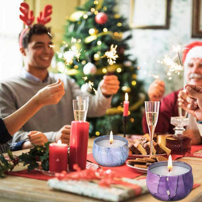 Badebomben und Duftkerzen Geschenkset 5 Badebomben 4 Kerzen