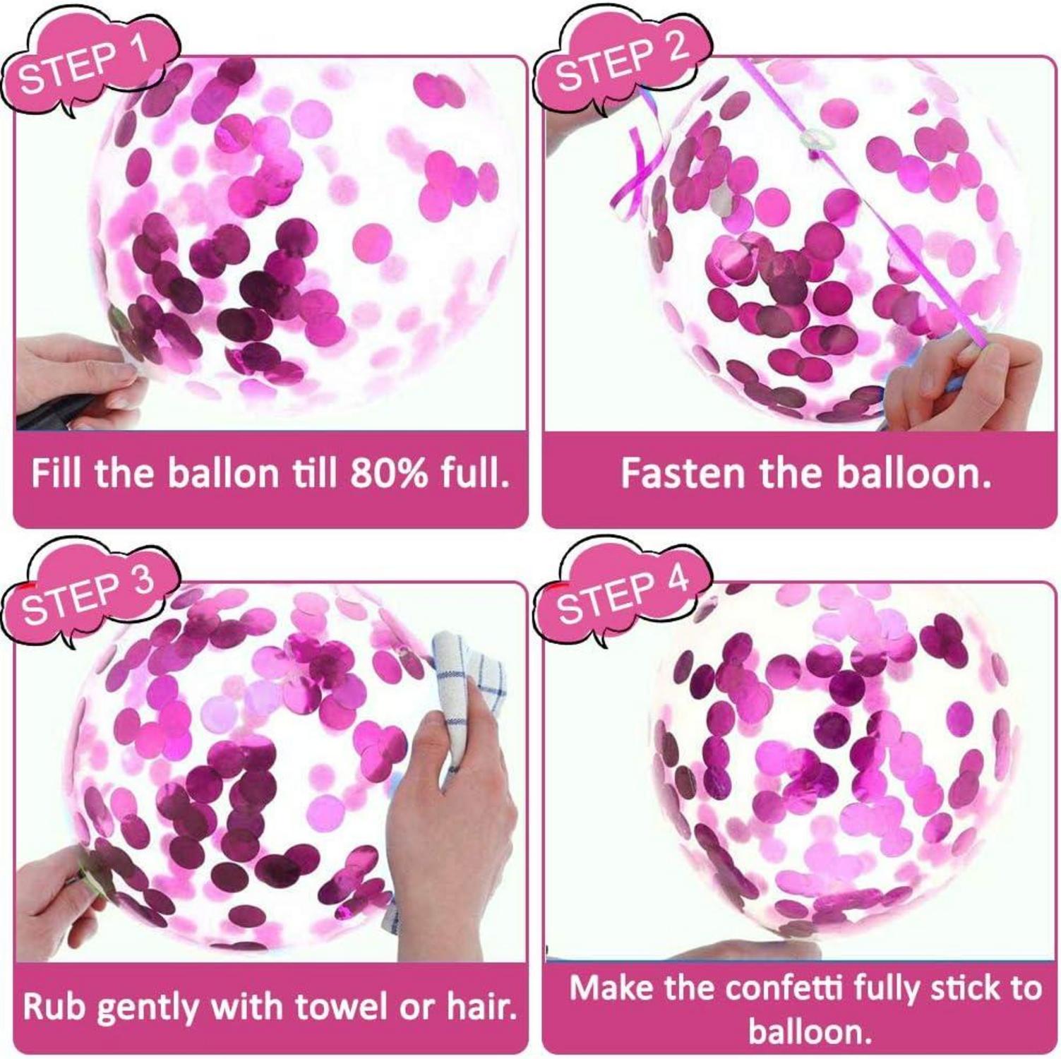 Babyparty Deko Mädchen Rosa 22 Stück mit Luftballons Wimpel IT'S A Girl Banner