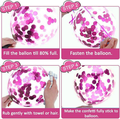 Babyparty Deko Mädchen Rosa 22 Stück mit Luftballons Wimpel IT'S A Girl Banner