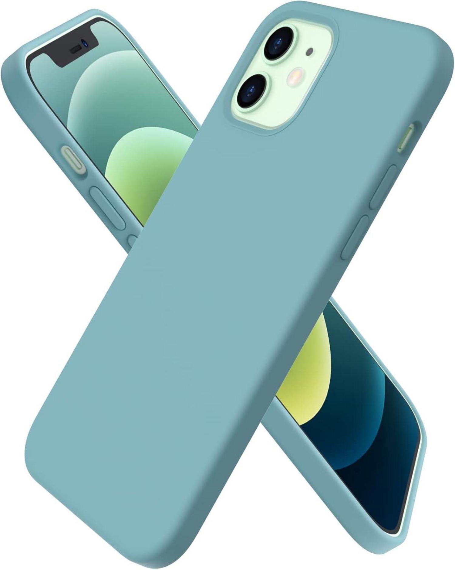 iPhone 12 Pro Silikon Case Flüssig Hülle Kaktus 6,1 Zoll