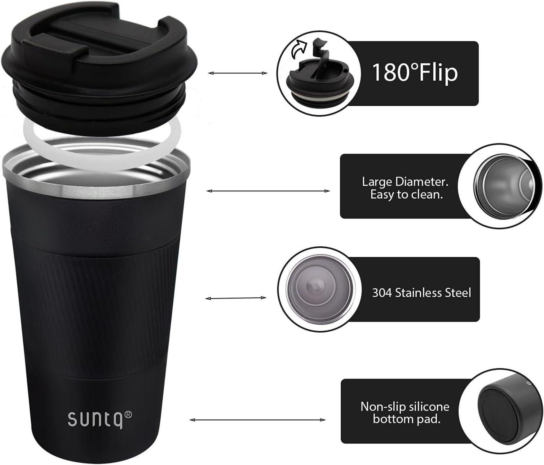 Thermobecher to go Edelstahl isoliert auslaufsicher 380ml