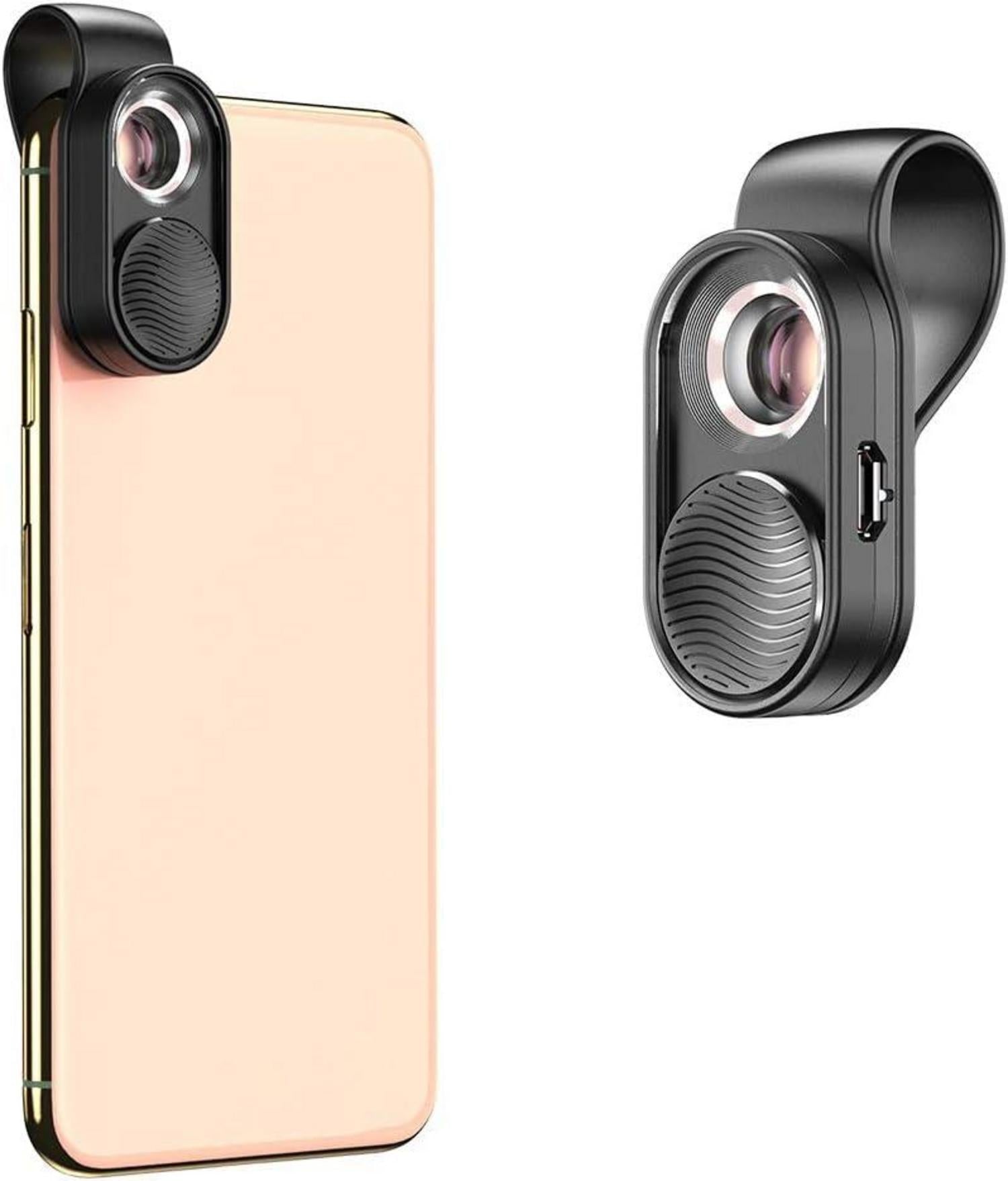 Apexel Mini-Mikroskop 100x LED-Objektiv USB-Ladekabel