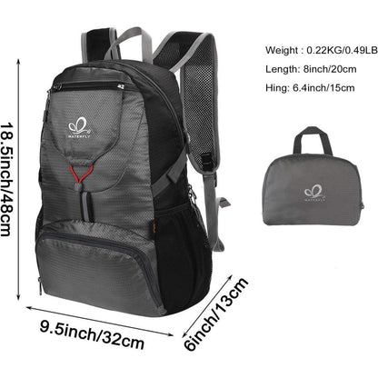 Ultraleichter Faltbarer 20L Rucksack für Outdoor Sport und