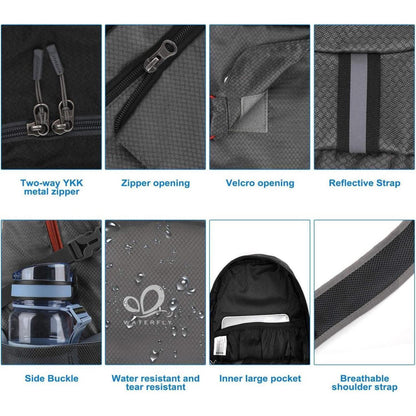 Ultraleichter Faltbarer 20L Rucksack für Outdoor Sport und