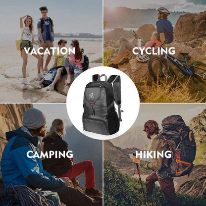 Ultraleichter Faltbarer 20L Rucksack für Outdoor Sport und