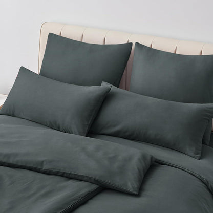 Kissenbezug 40x80 2er Set Mikrofaser Reißverschluss