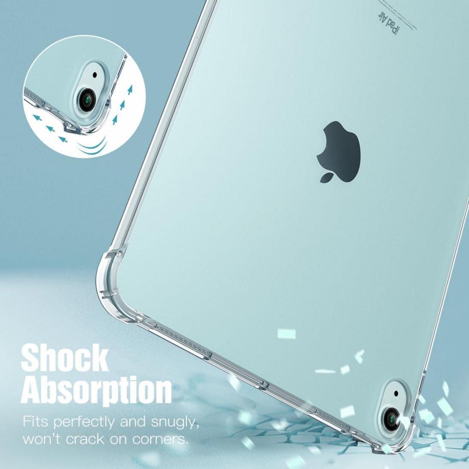 iPad Air 11 Zoll 2024 Hülle - Klar Transparent TPU Schutzhülle Apple