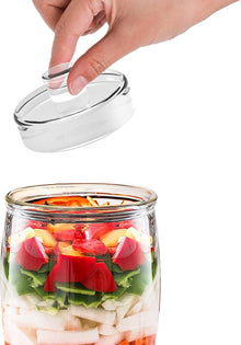 9er Set Glasgewichte mit Griff für Fermentation 7cm