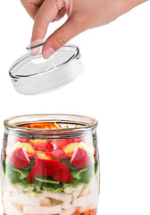 9er Set Glasgewichte mit Griff für Fermentation 7cm