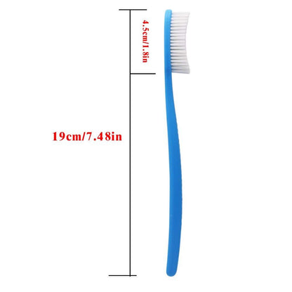 Extra Hard & Firm Zahnbürste Großer Langkopf Whitening 4er-Pack
