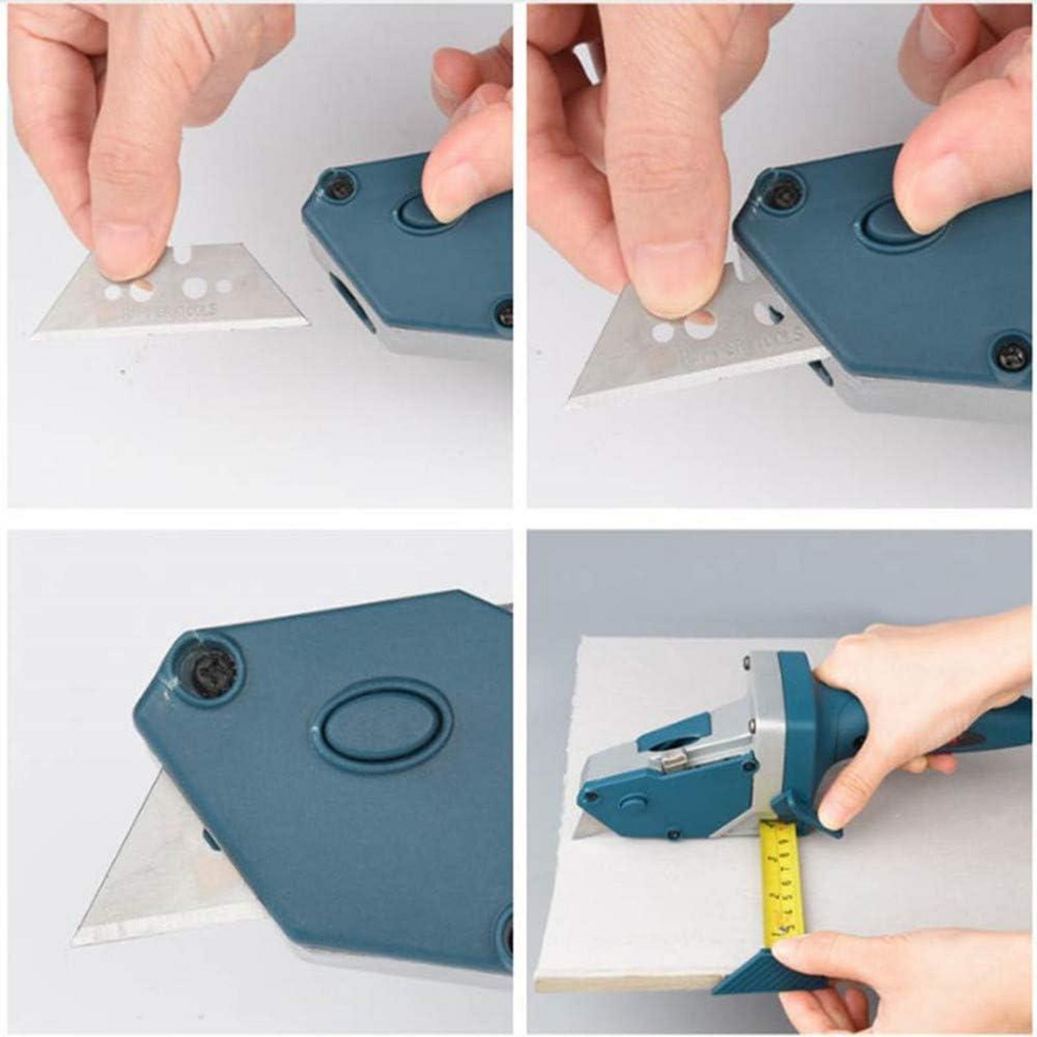 Schneidwerkzeug Trockenbau Gipskarton Schnellschneider 5 Klingen Tape