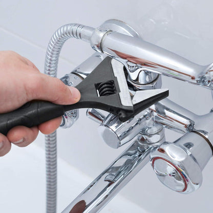 Verstellbarer Rollgabelschlüssel 200mm CR-V Stahl