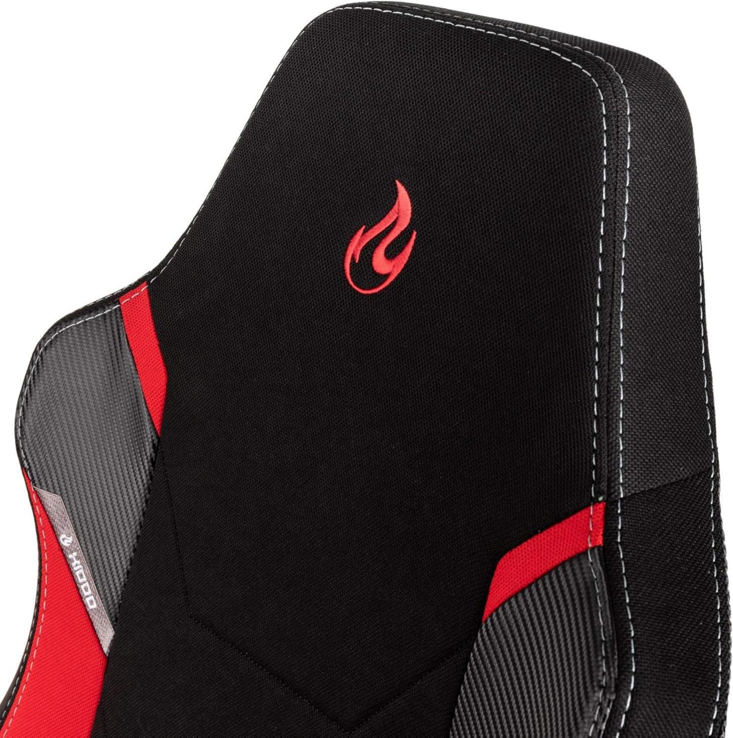 Gaming Stuhl X1000, Ergonomisch, Bürostuhl, Schreibtischstuhl, Schwarz/Rot