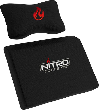 NITRO X1000 Gaming Stuhl Bürostuhl Ergonomisch Schreibtischstuhl Schwarz