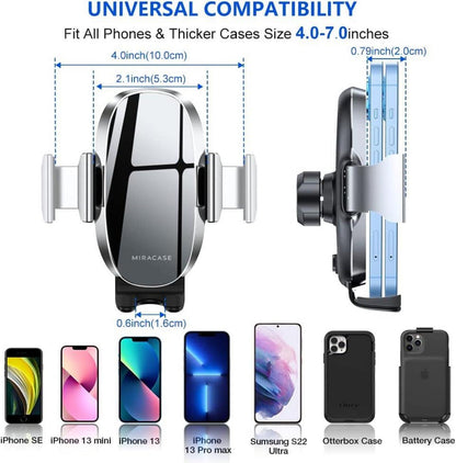 KFZ Handyhalterung Auto Lüftung 360° Drehbar für iPhone Samsung Huawei Xiaomi
