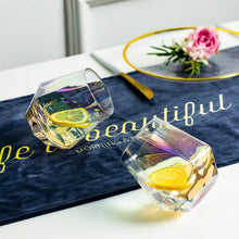 Diamond Whisky Glasses 6er-Set 300 Ml - Moderner Look für