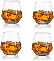 Diamond Whisky Glasses Set Scotchglas Whiskyglas Bourbon Tumbler