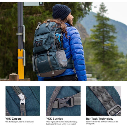 Wanderrucksack 40L Herren Damen Trekkingrucksack Outdoor
