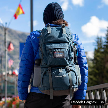 Wanderrucksack 40L Herren Damen Trekkingrucksack Outdoor