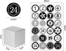 Adventskalender zum Befüllen Boxen | 24 tlg. Geschenktüten