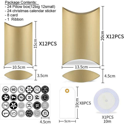 Adventskalender zum Basteln und Befüllen