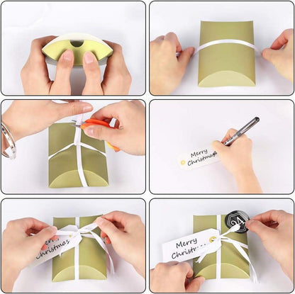 DIY Weihnachts-Adventskalender Set mit 24 Boxen und Aufklebern