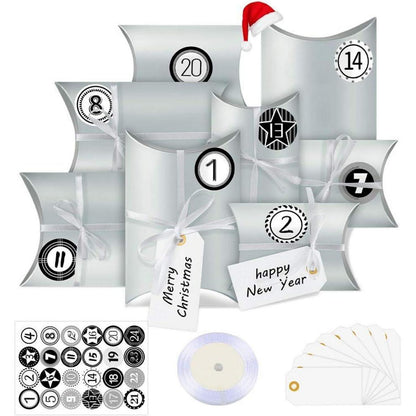 DIY Adventskalender Set mit 24