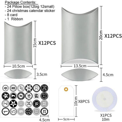 DIY Adventskalender Set mit 24