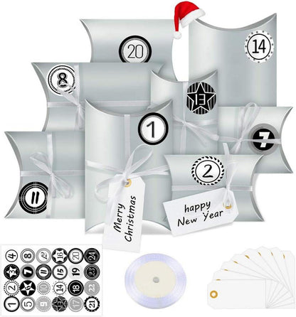 Adventskalender DIY zum Befüllen und Basteln 24 Boxen