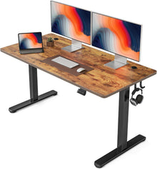 Höhenverstellbarer Elektrischer Schreibtisch 140x60cm Memory-Steuerung