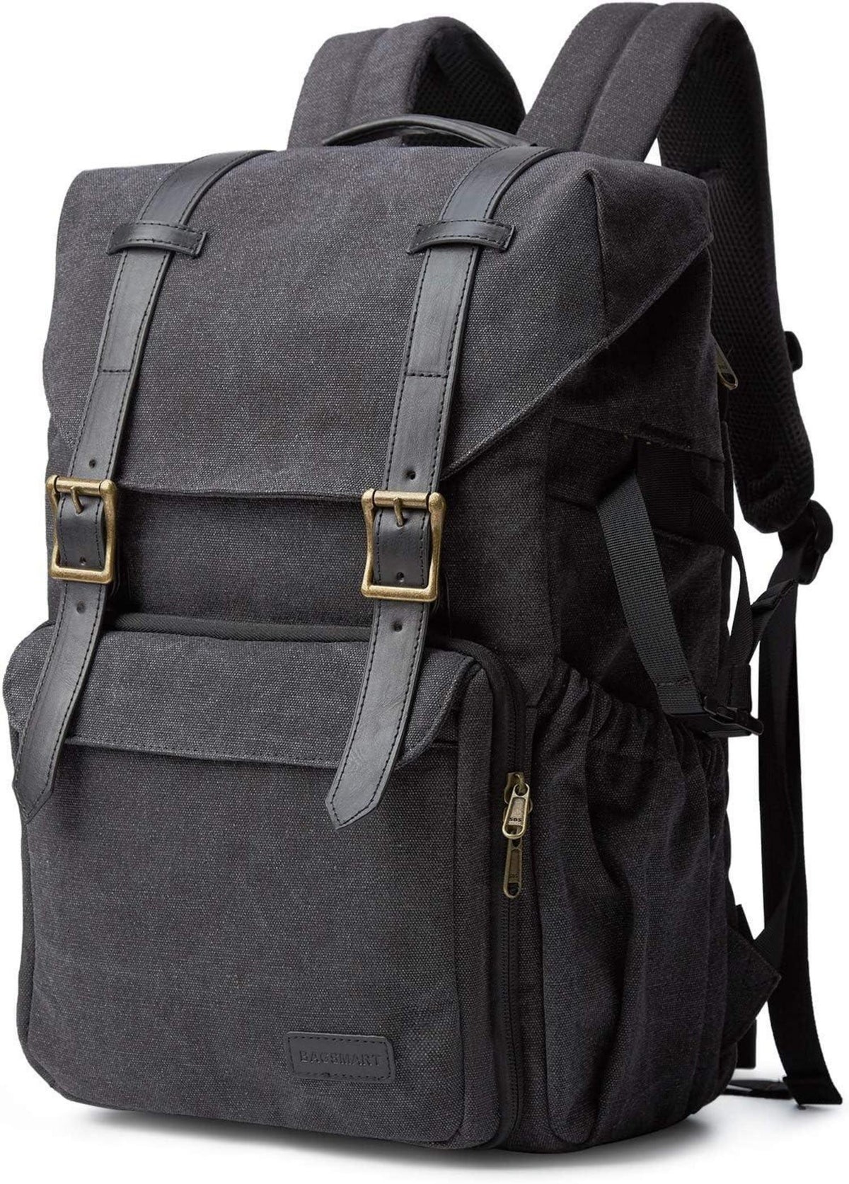 Fotorucksack Canvas Diebstahlsicher Wasserabweisend für DSLR 15 Zoll