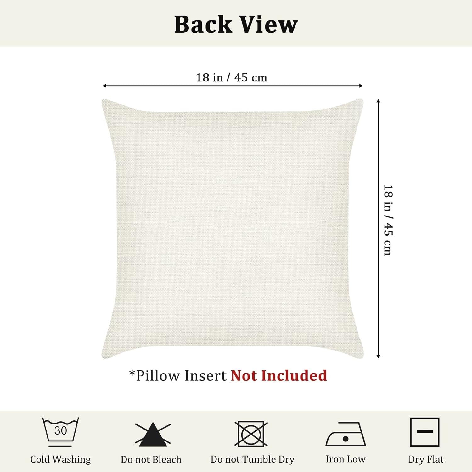 4er Set Kissenbezüge Zitrone 45x45cm Gelb Grün Deko Sofa Schlafzimmer