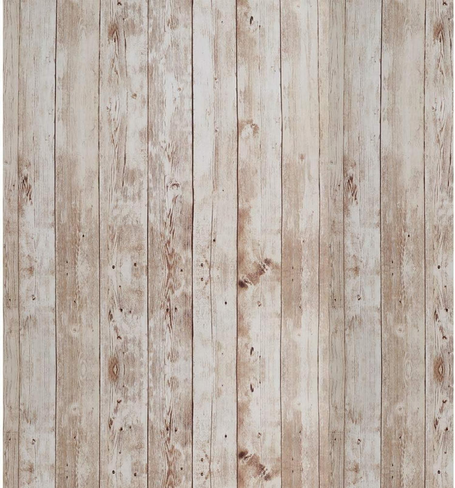 Selbstklebende Holzoptik Tapete Vinyl 45x1000cm Wood Style Klebefolie