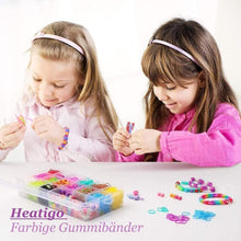 Heatigo Loom Bänder Set 1600 Loops Gummis Armbänder Starter