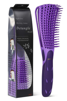 Lockenbürste Afro Naturhaar 3a 4c Entwirrbürste Welle Lockig Wet/Dry