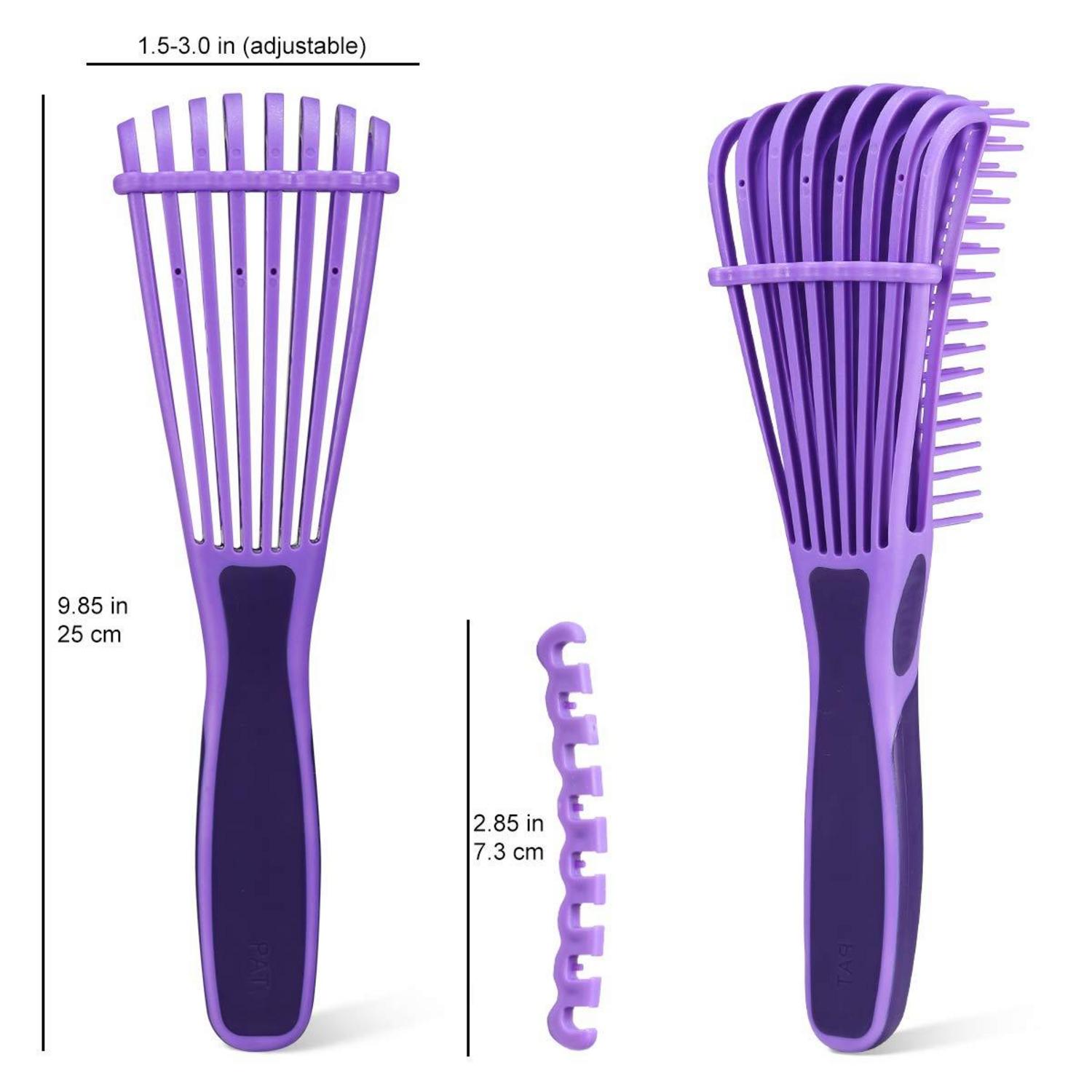 Lockenbürste Afro Naturhaar 3a 4c Entwirrbürste Welle Lockig Wet/Dry