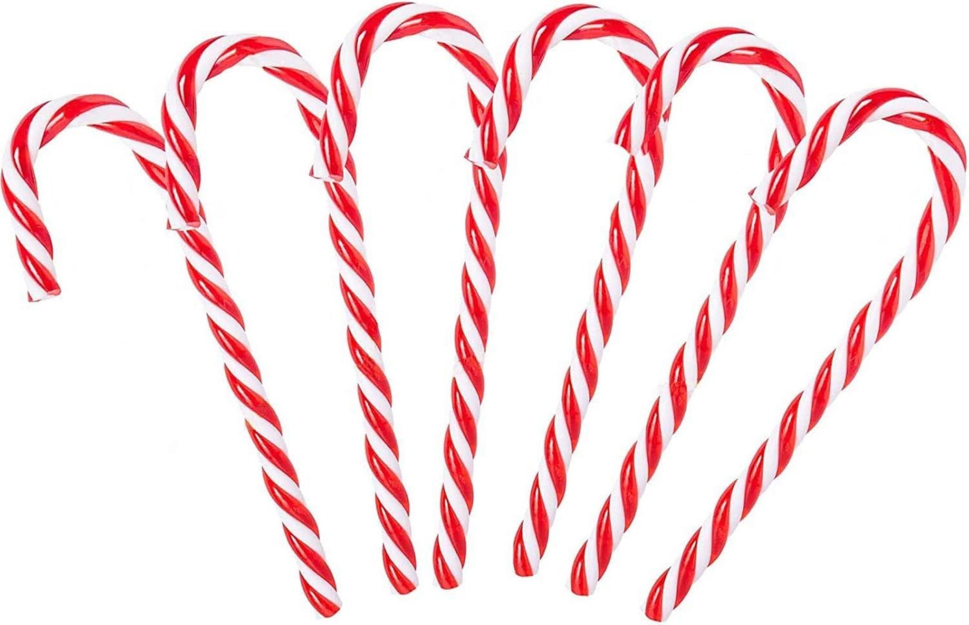 32-teiliges Zuckerstangen Christbaumanhänger Set aus Acryl