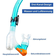 Kinder Schnorchelset Tauchset Taucherbrille Anti-Leck