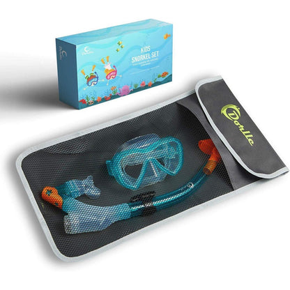 Kinder Schnorchelset Tauchset Taucherbrille Anti-Leck