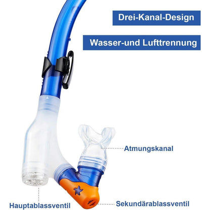 Kinder Schnorchelset Tauchset Anti-Leck Anti-Fog