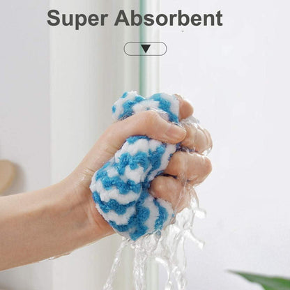 Mikrofaser Küchentücher 12er Set Universal Reinigungstücher 25x24cm