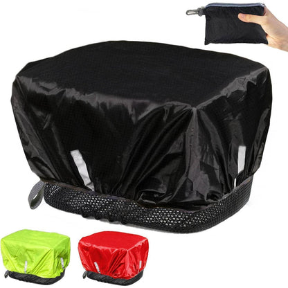 Fahrrad Korbabdeckung wasserdicht mit Reflektorstreifen und