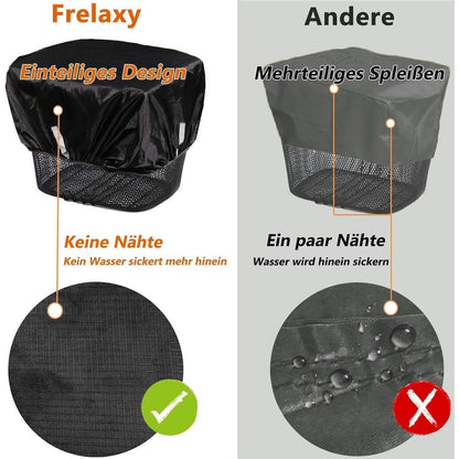 Fahrrad Korbabdeckung wasserdicht mit Reflektorstreifen und