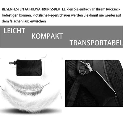 Fahrrad Korbabdeckung wasserdicht mit Reflektorstreifen und