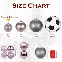 12CM Weihnachtskugeln Christbaumkugeln 4er Set Bruchsicher