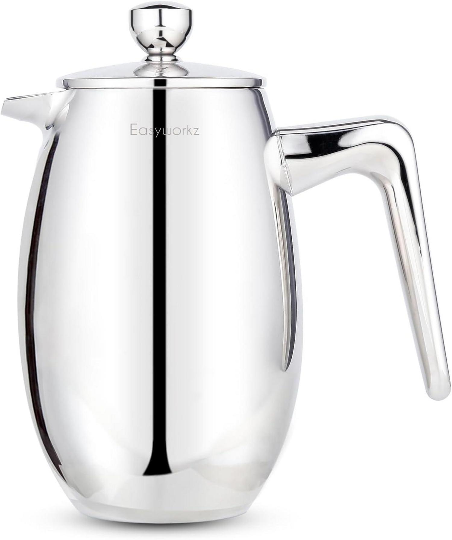 Französische Presse 350ml doppelwandig isoliert Edelstahl-Thermokanne