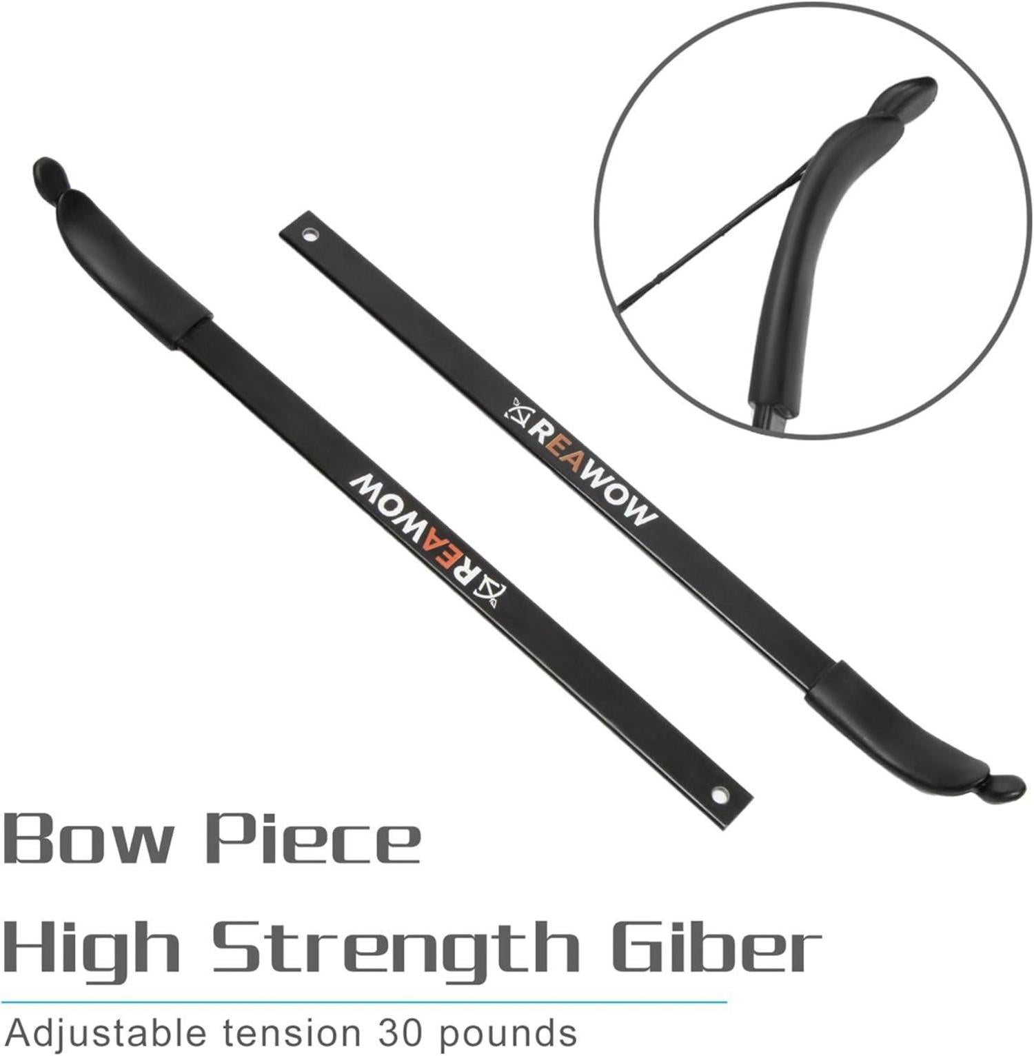 Recurvebogen Set Erwachsene 30-40LBS Bogenschießen Pfeil Bogen 51 Zoll
