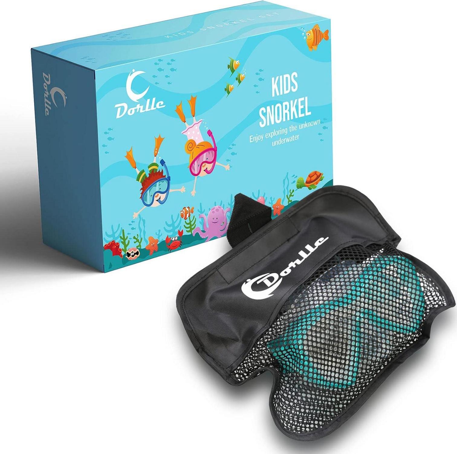 Kinder Taucherbrille Anti-Fog Tauchmaske Schwimmbrille Grün